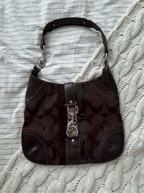 Vintage Coach Hamptons Signature Hobo Bag 10260 – Brown Y2K